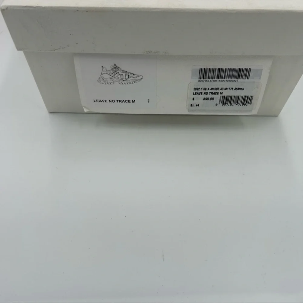 Men’s Moncler leave no trace sneaker size 11